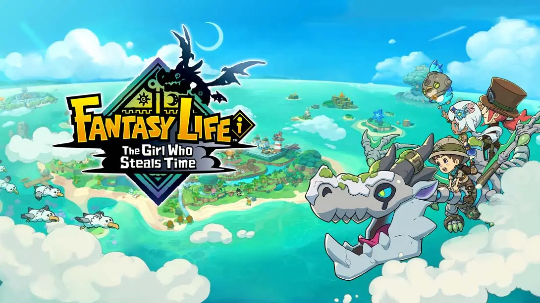 【美版】幻想生活ｉ 转圈圈的龙和偷取时间的少女 .FANTASY LIFE i: The Girl Who Steals Time 中文 - 项目资源网