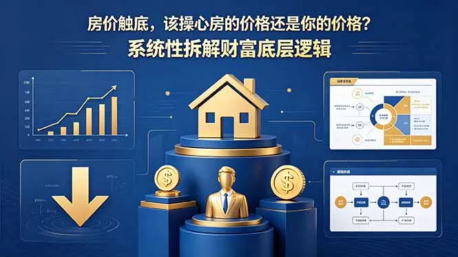 付费文章：房价触底，该操心房的价格还是你的价格？系统性拆解财富底层逻辑 - 项目资源网