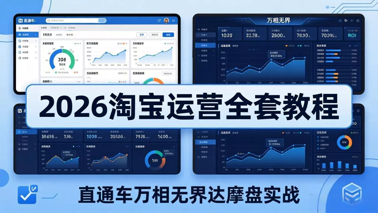 2026淘宝运营全套教程(更新5月8日 - 项目资源网