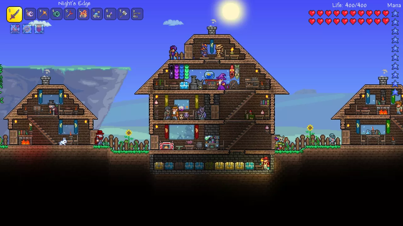 《泰拉瑞亚 Terraria》Switch日版中文NSP下载 – 含4.4.14补丁