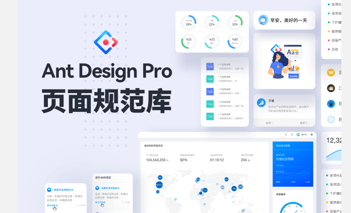 Ant Design(阿里开源前端UI框架及React组件库)-云浩资源站