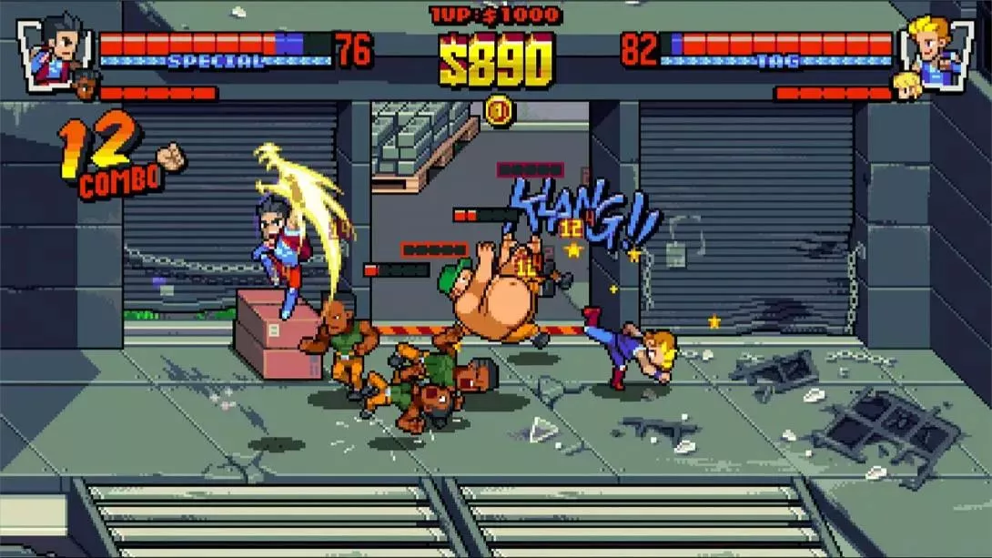 【美版】双截龙外传：龙之崛起 Double Dragon Gaiden : Rise of the Dragons 中文