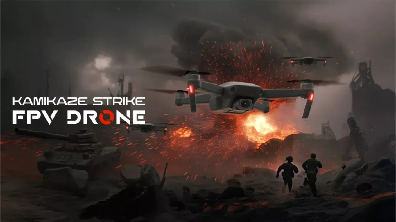 【美版】神风无人机 .Kamikaze Strike FPV Drone 中文 - 项目资源网