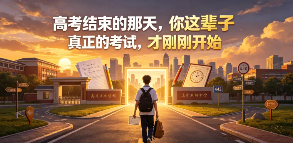 付费文章：高考结束的那天，你这辈子真正的考试，才刚刚开始 - 项目资源网