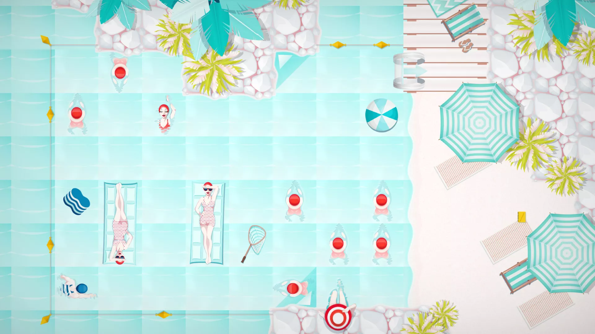 《泳池逃生 Swim Out》Switch中文版NSP下载 – 含1.4.1补丁