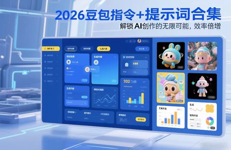 2026豆包指令+提示词合集，解锁AI创作的无限可能，效率倍增 - 项目资源网