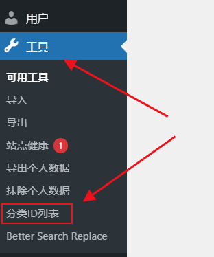 WordPress原创插件：Category-id-list分类ID显示查看-云浩资源站