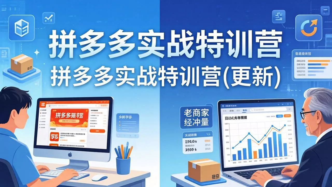 拼多多实战特训营(更新4月18 - 项目资源网